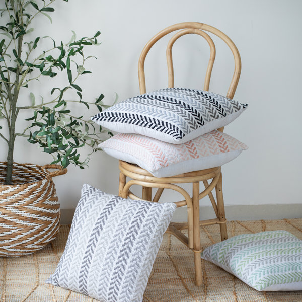 Andover Mills™ Mcpherson Chevron Cotton Throw Pillow & Reviews Wayfair